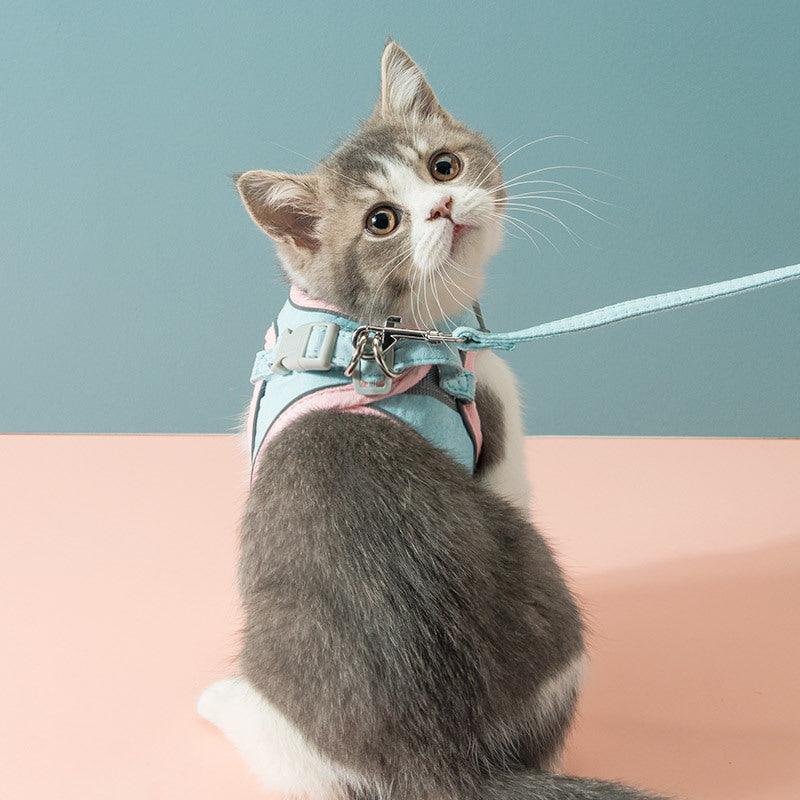 Petsafe Freedom Harness: Secure And Stylish Cat Traction Rope Chest Strap