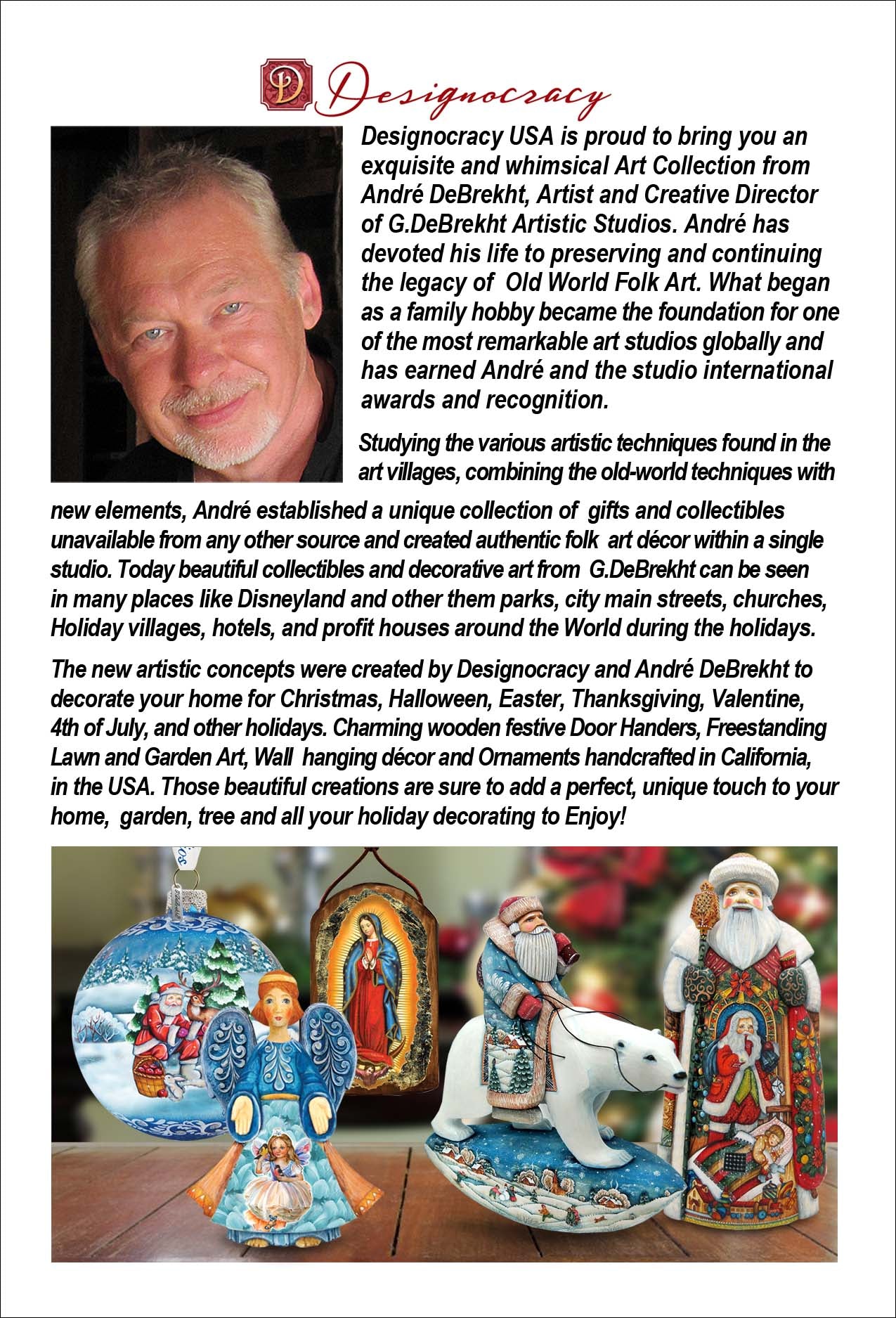 Vintage Messenger Bike Wooden Wall Decor Set of 2 by G. DeBrekht - Coastal Sea-Life Decor - G98435-B2