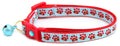 Santa Paws Breakaway Cat Collar