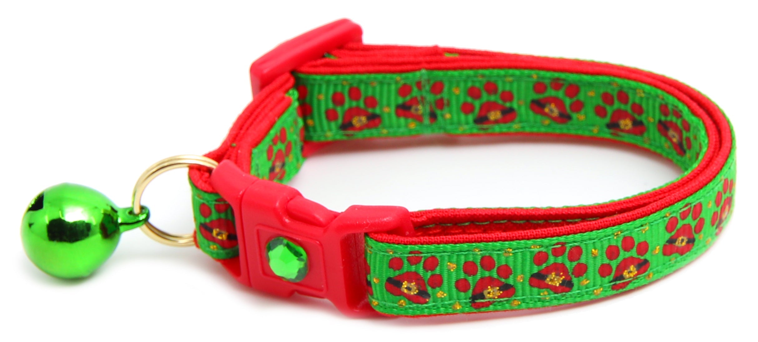 Santa Paws Breakaway Cat Collar