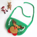 Festive Pet Christmas Hat And Saliva Towel Set - Perfect For Your Furry Friends!