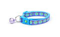Earth on Purple Cat Collar